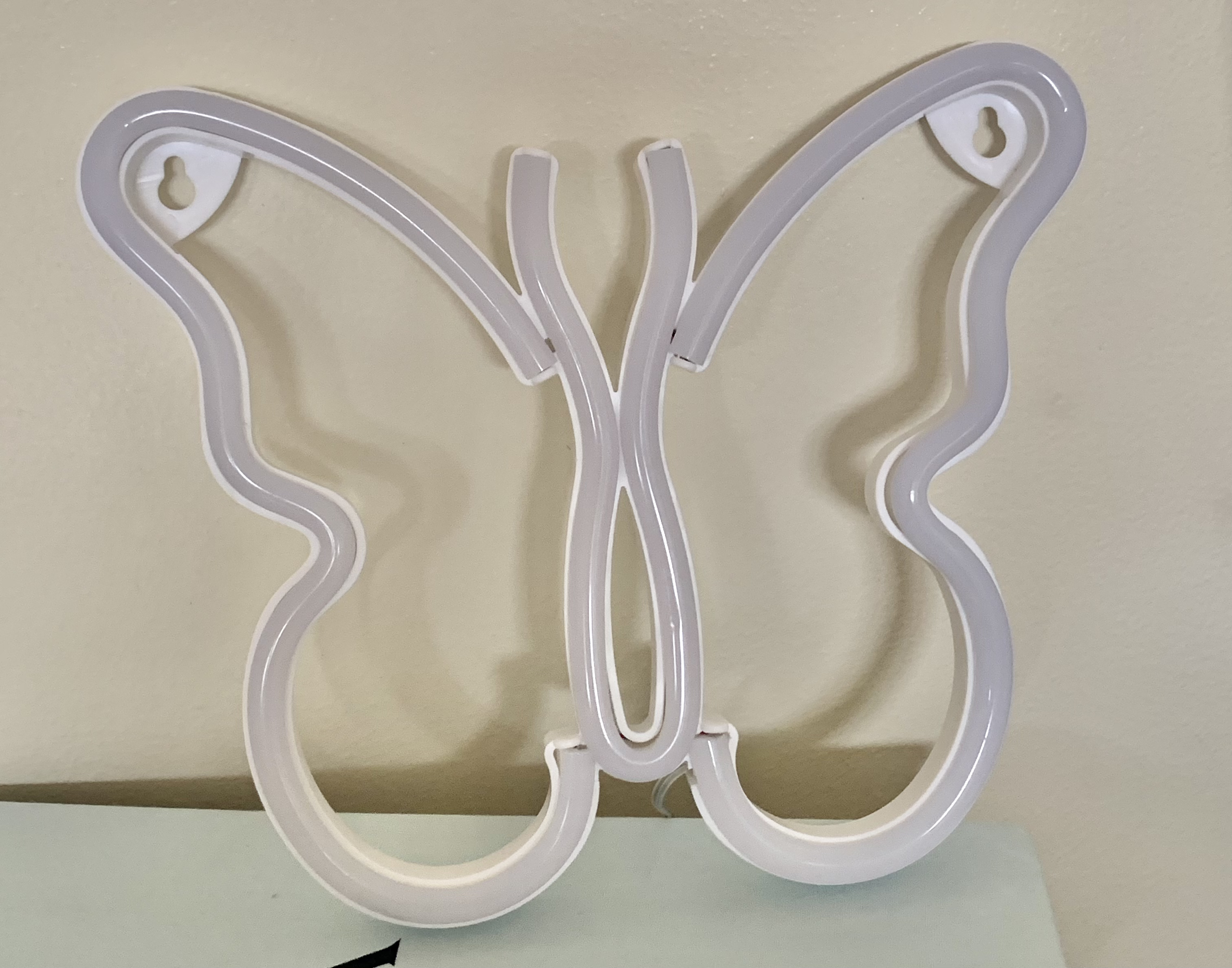 ✿ butterfly neon sign