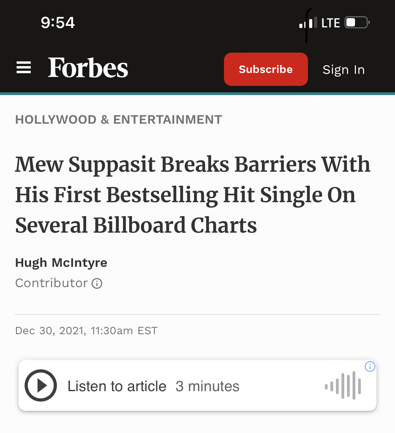 Forbes - December 30, 2021