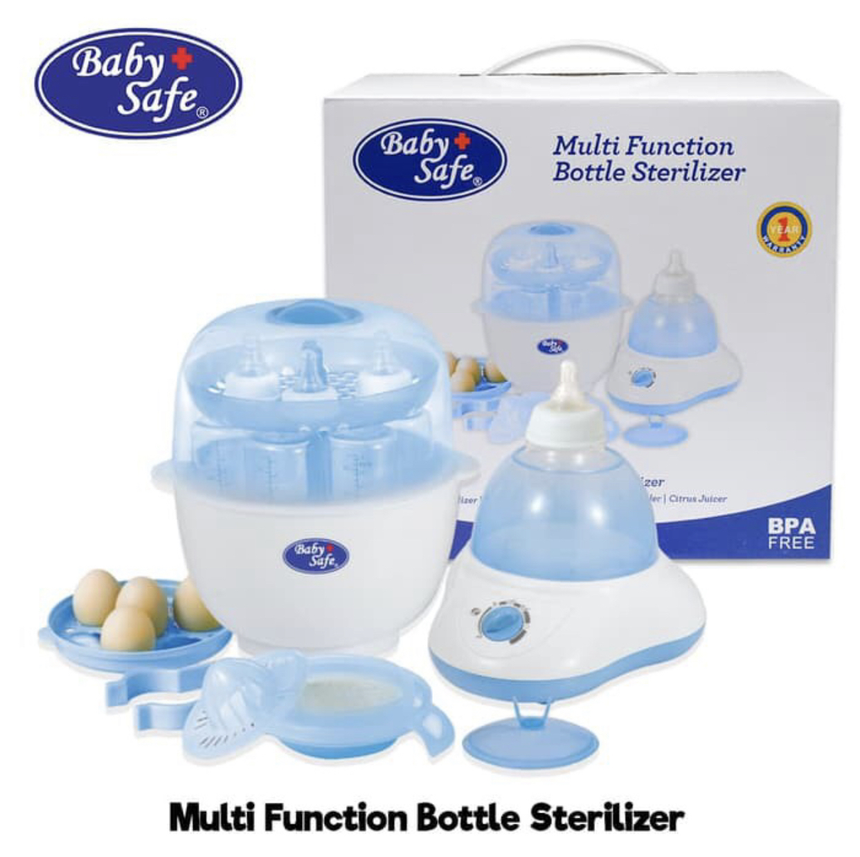 2.Baby safe multifunction bottle steriler