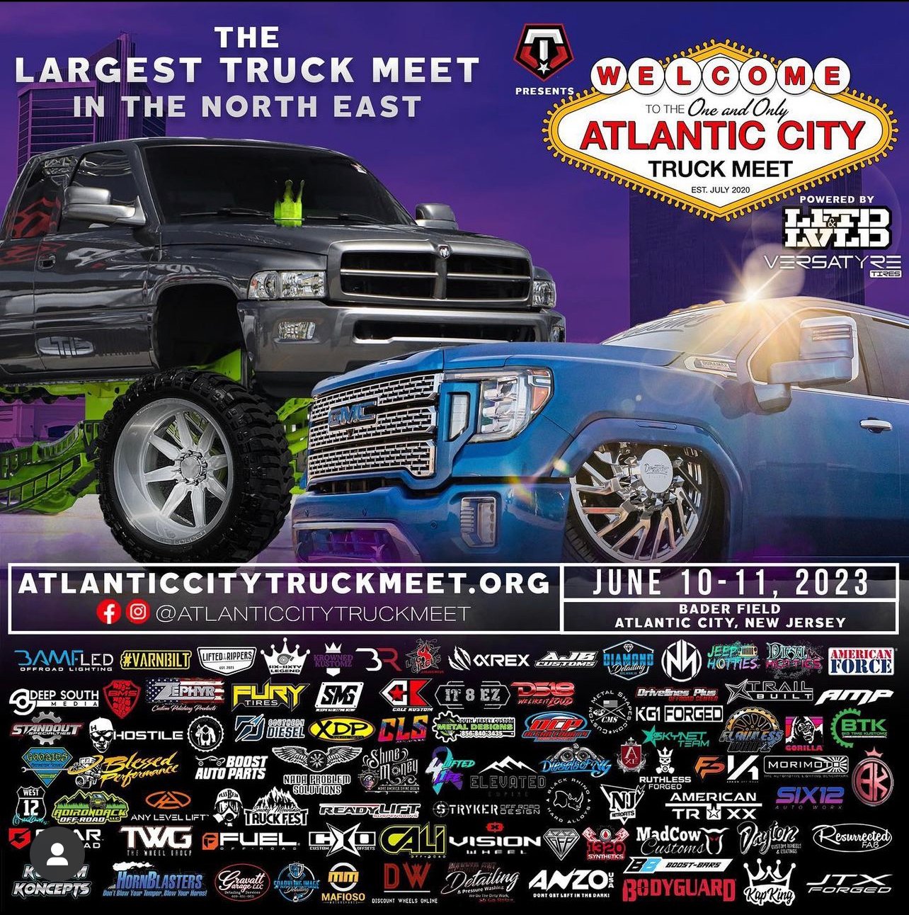 June 10-11 Atlantic City Truck Meet