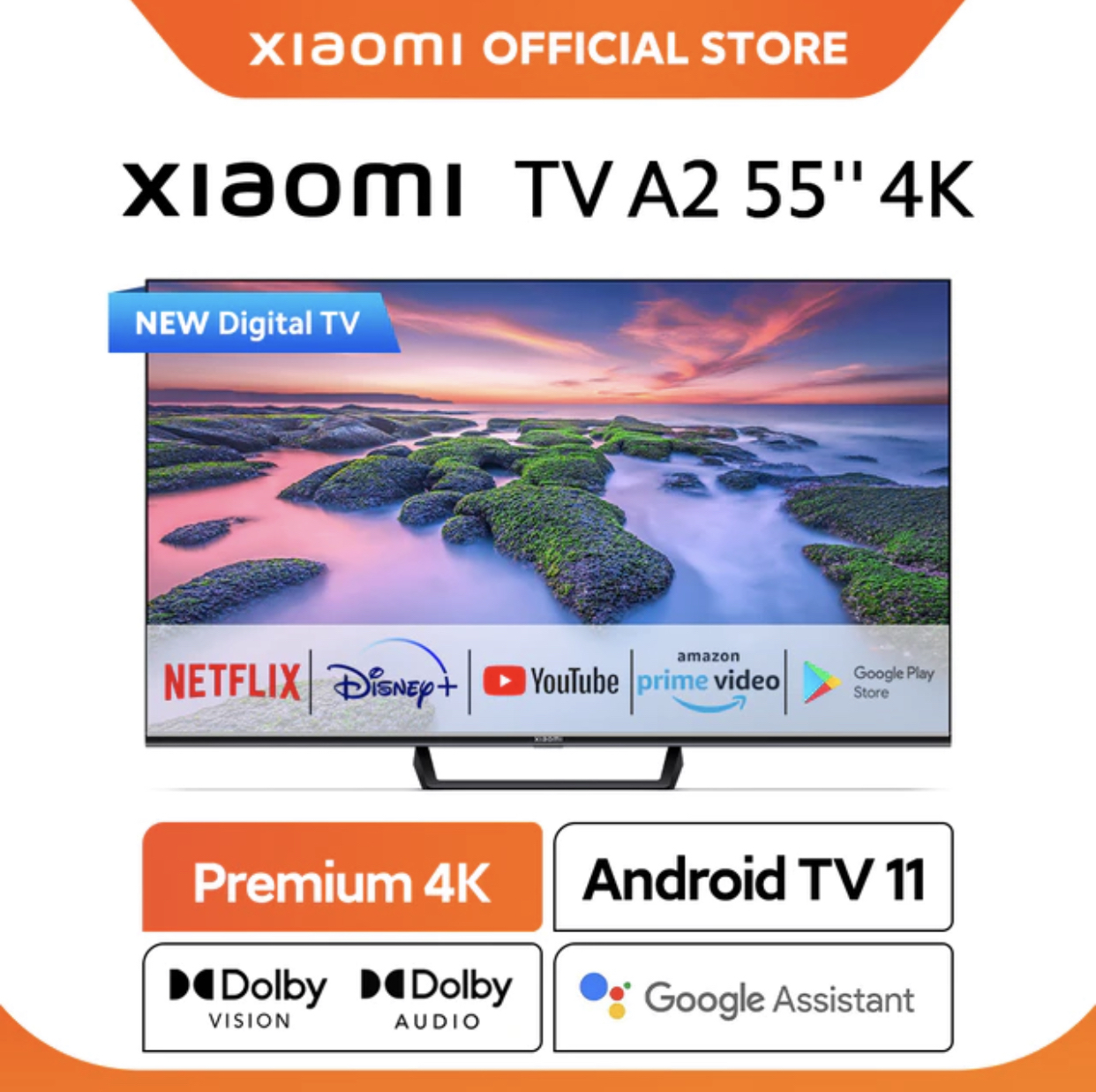 23. Xiaomi TV A2 55" 4K