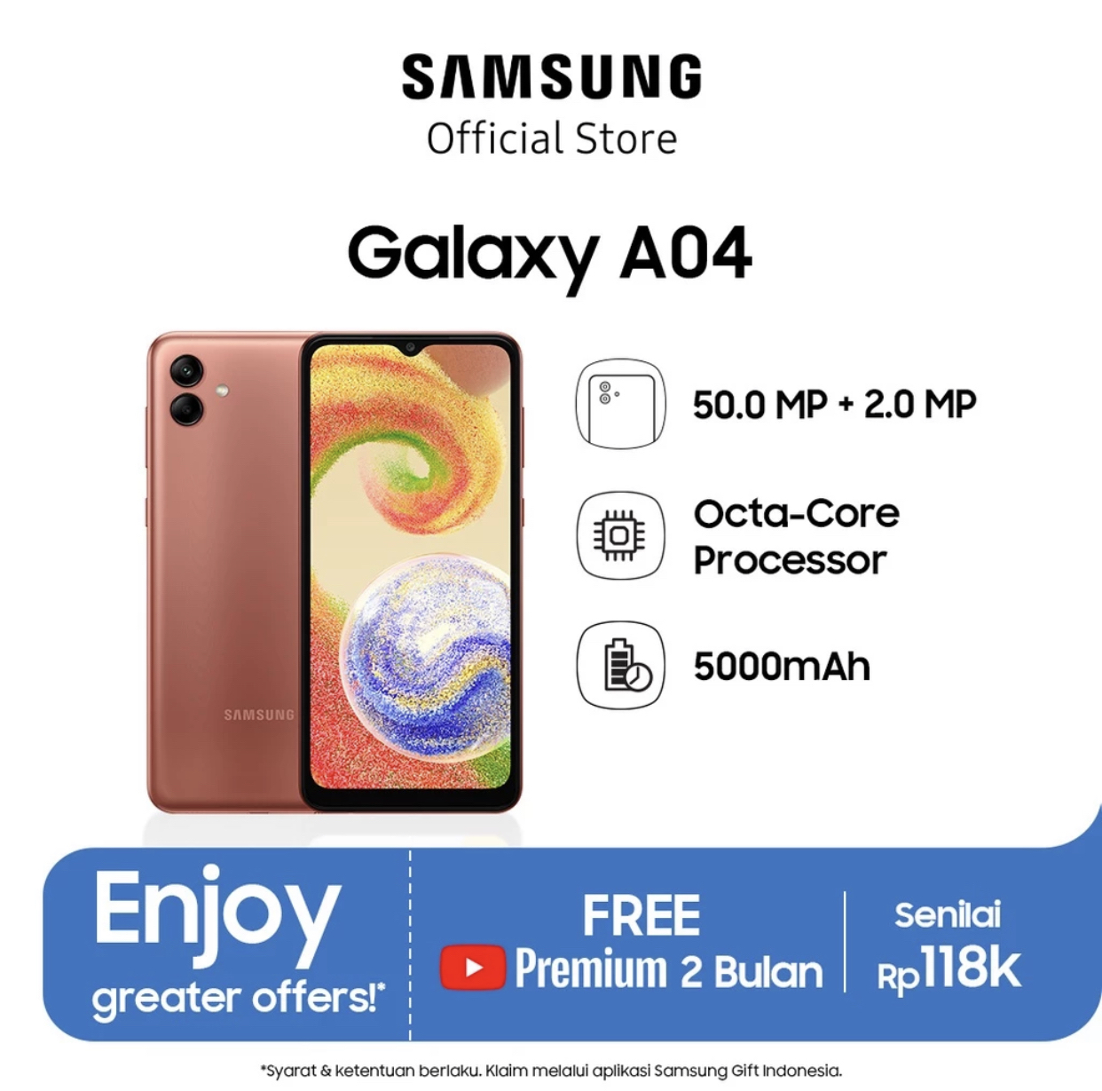 3.2 . Samsung A04