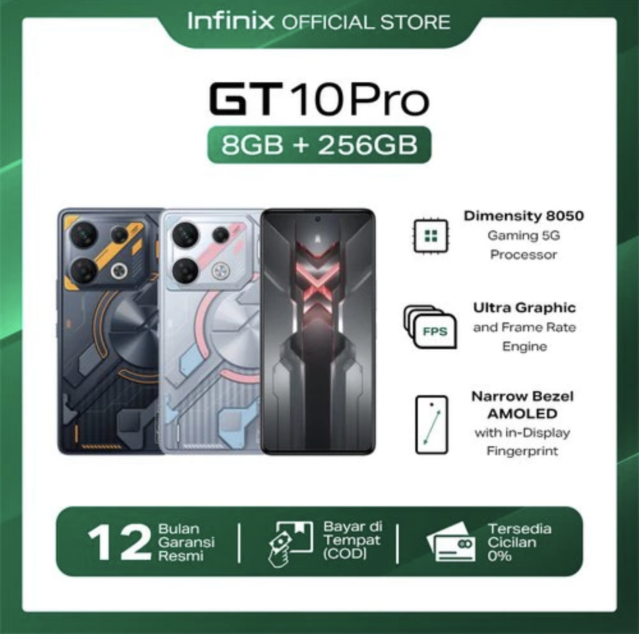 5.4 . Infinix GT 10 pro