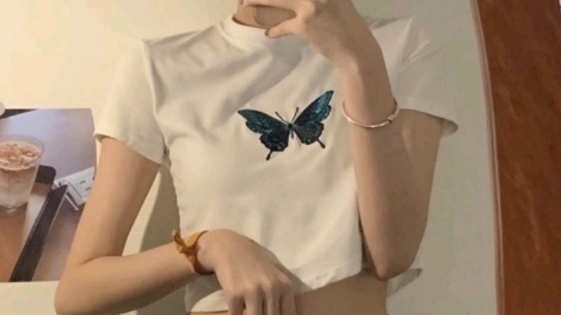 Croptop bướm