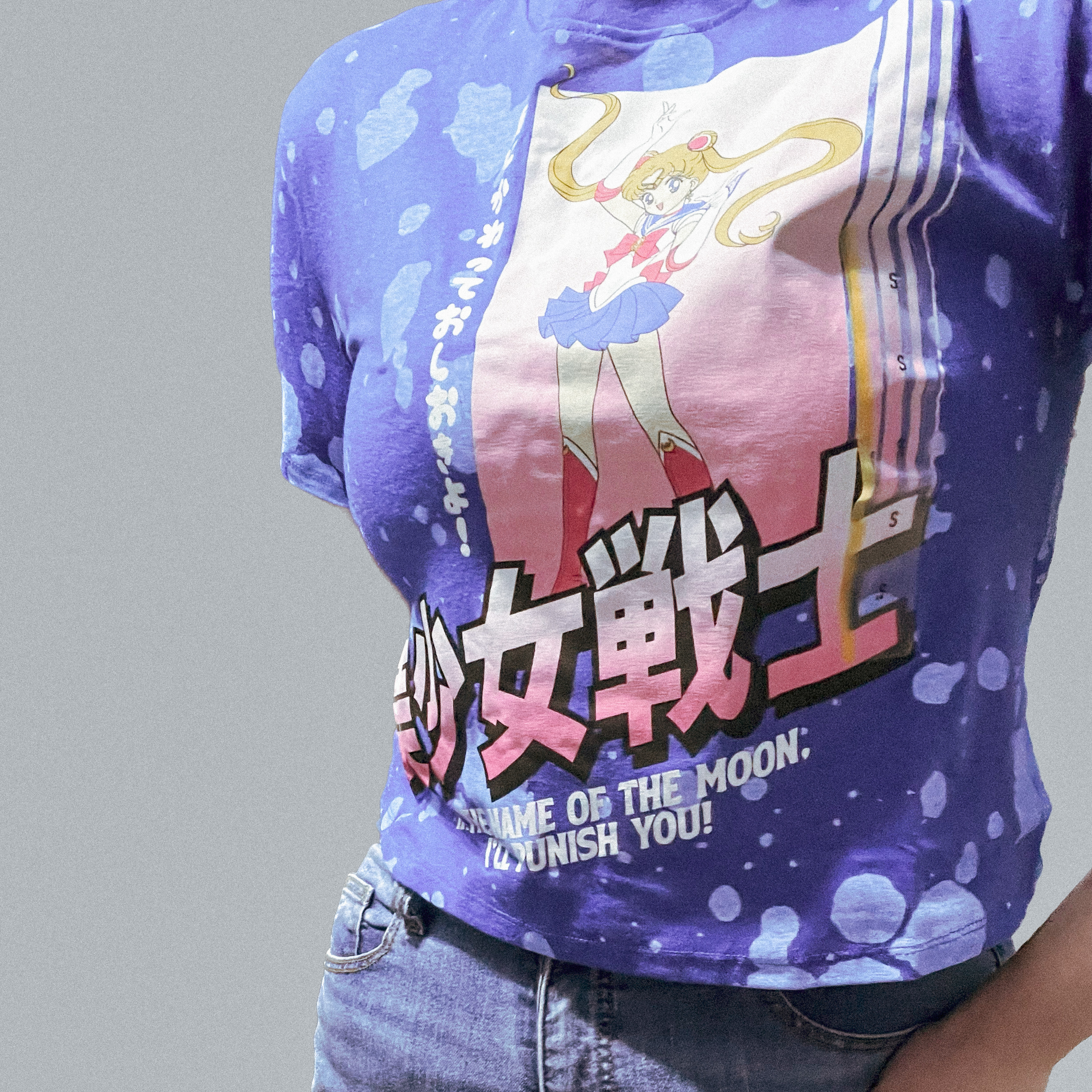 Sailor Moon Cropped Graphic T-Shirt