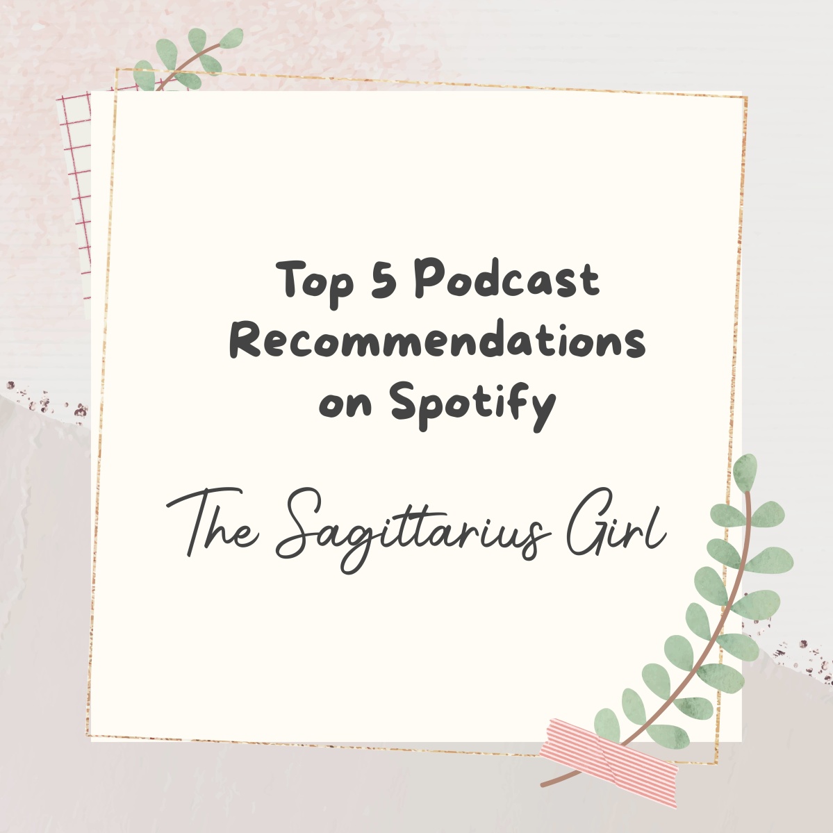Top 5 Podcast Recommendations on Spotify