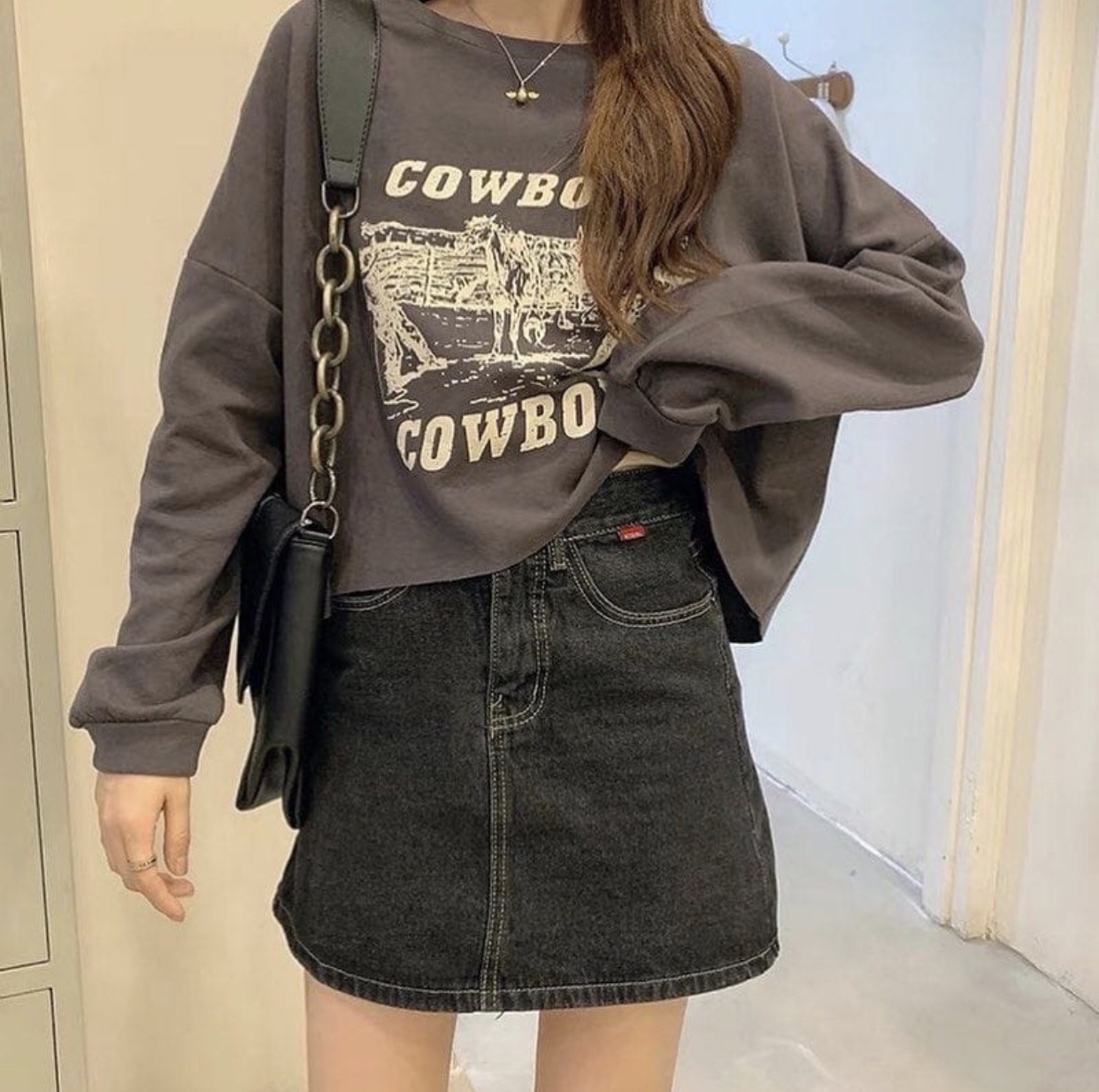 1. cowboys oversize sweater - 37rb