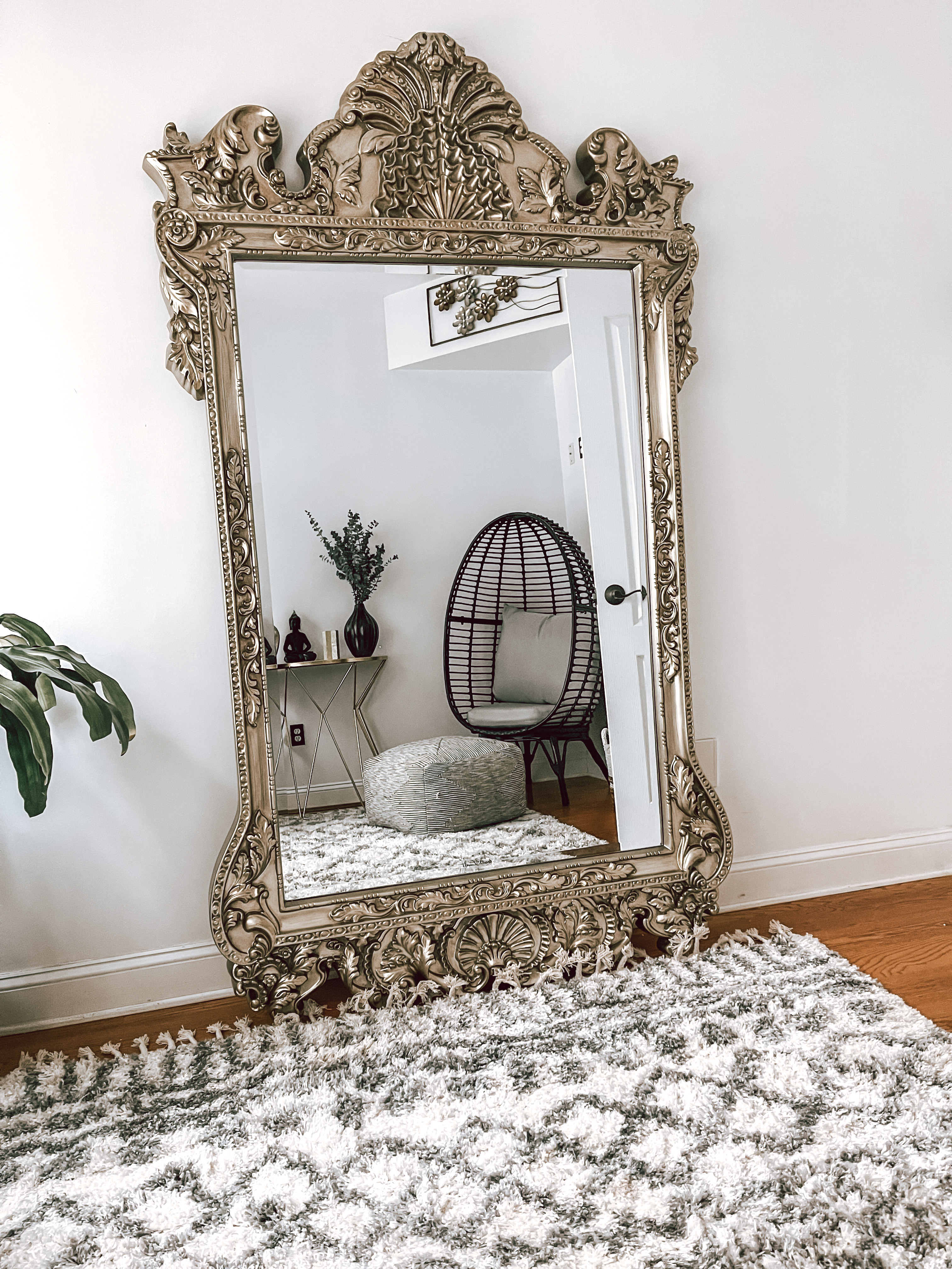 Traditional Beveled Full Length Mirror