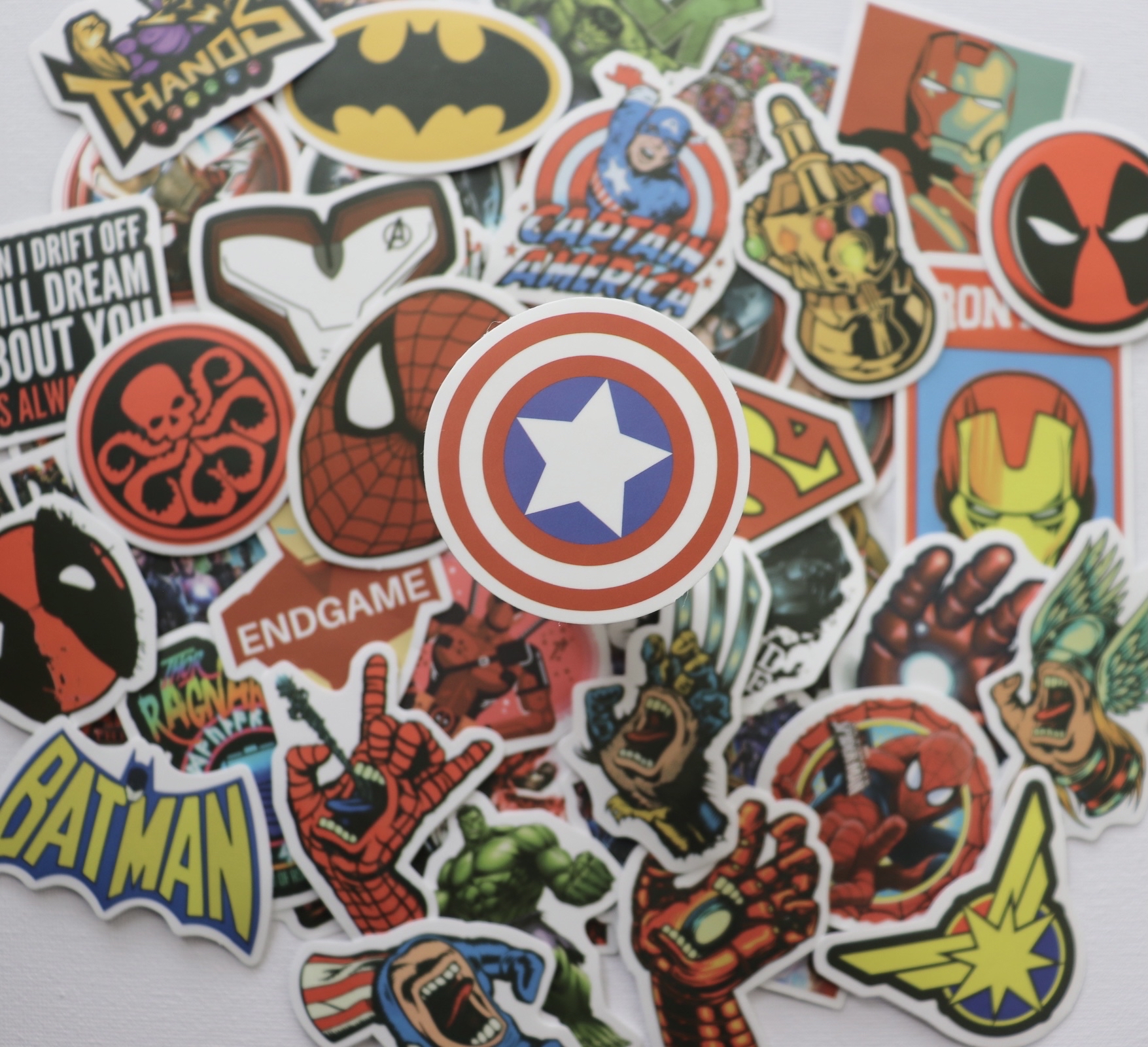 Marvel sticker sets