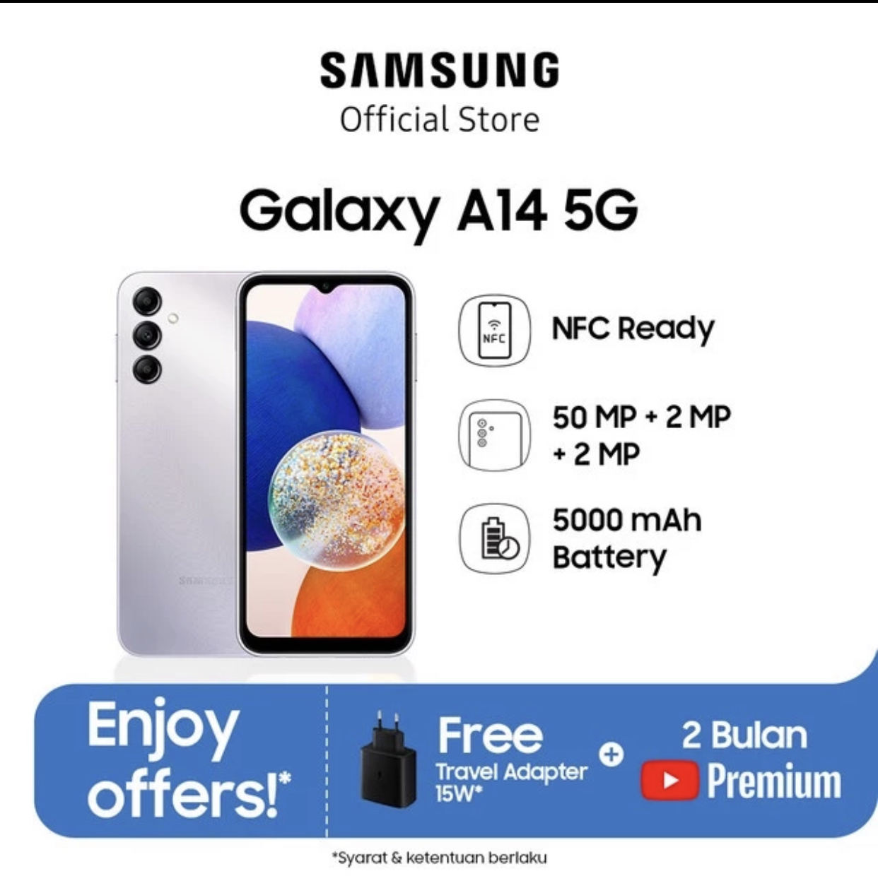 3.4 . Samsung A14 5G