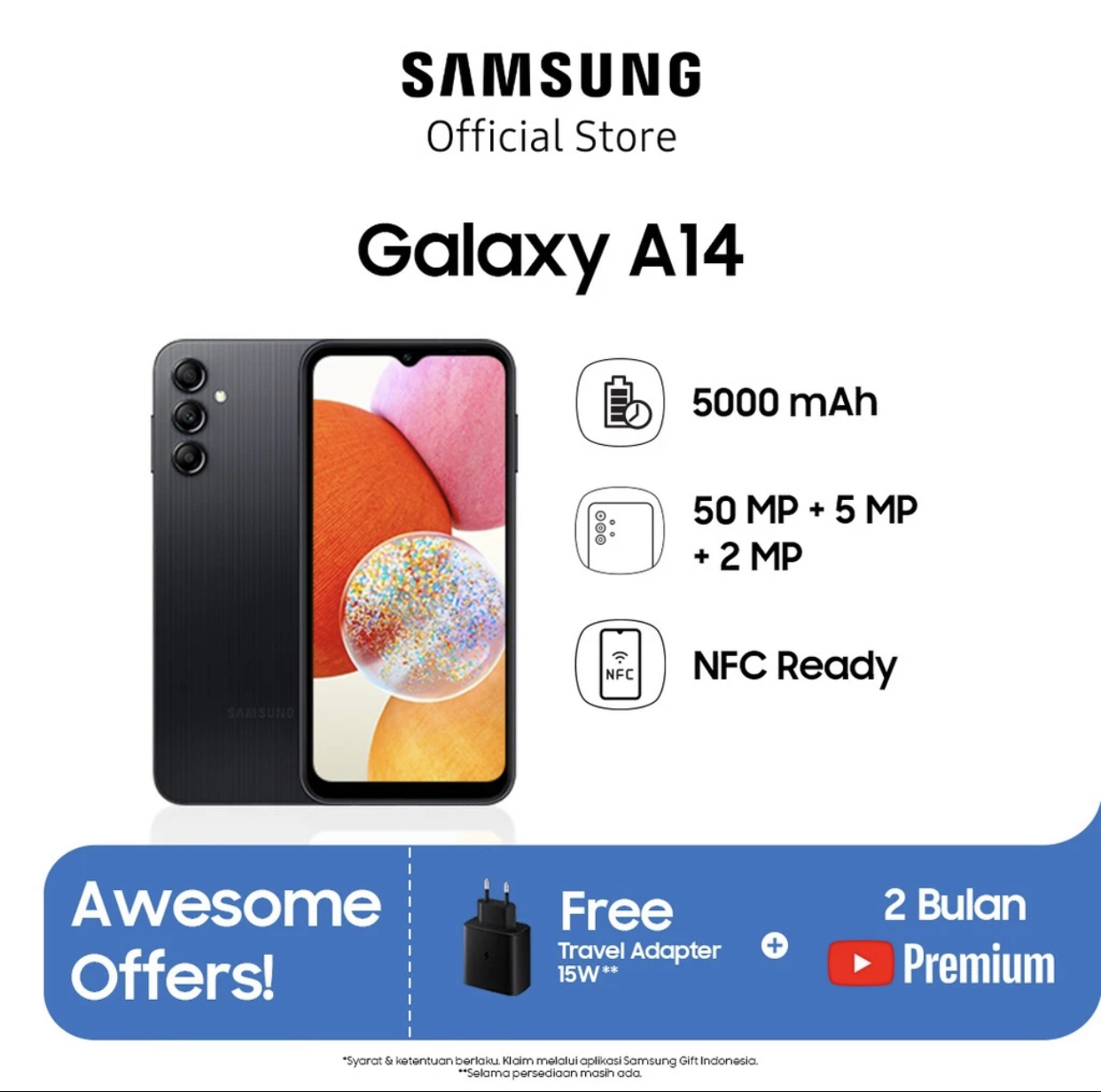 3.3 . Samsung A14