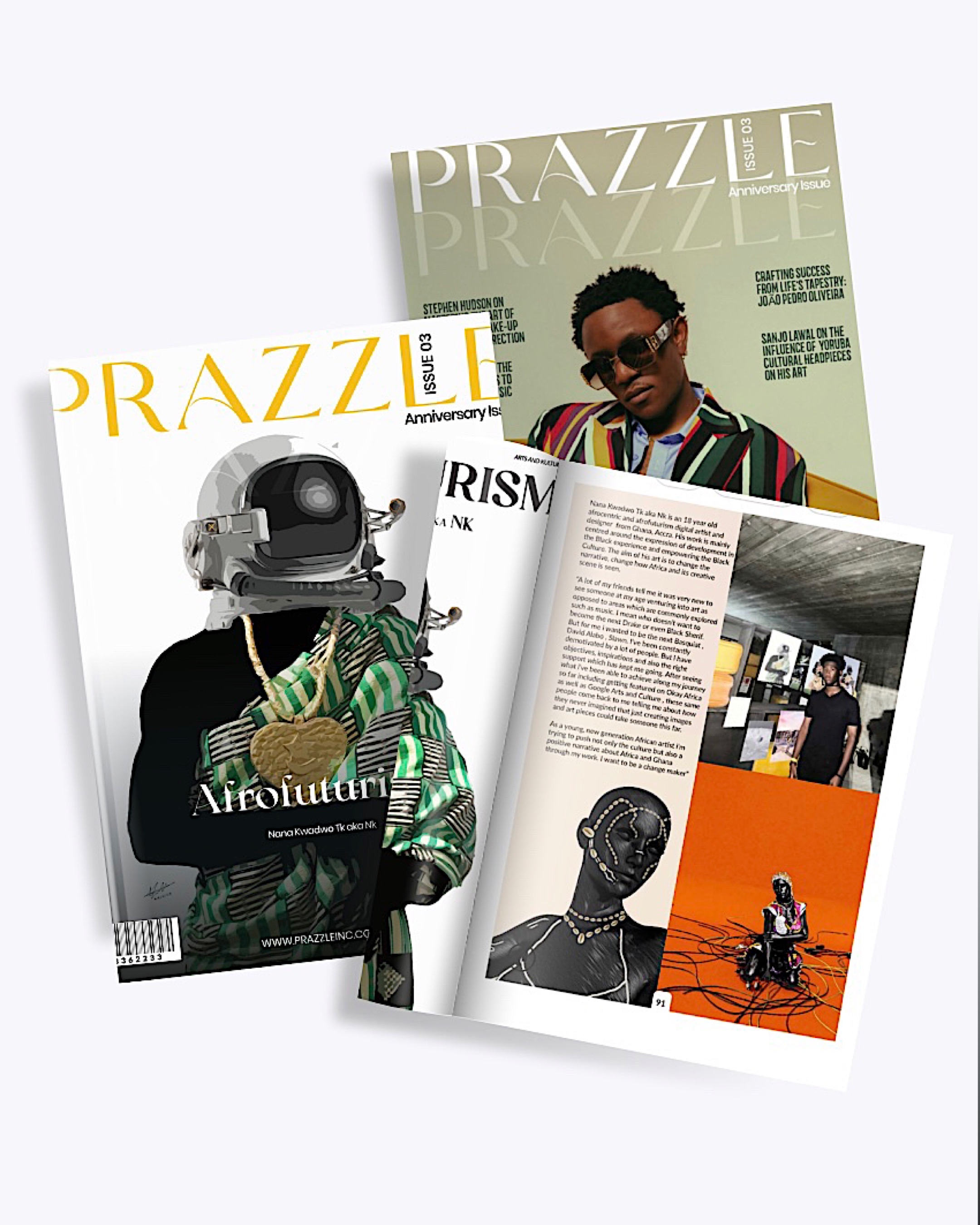 Prazzle magazine Feature