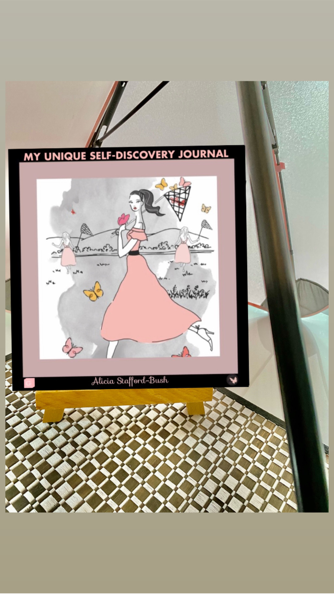 ‘MY UNIQUE SELF-DISCOVERY JOURNAL’  -  ferguered garney of anthet. imagination & self-truth to inspire the inspired! (G)