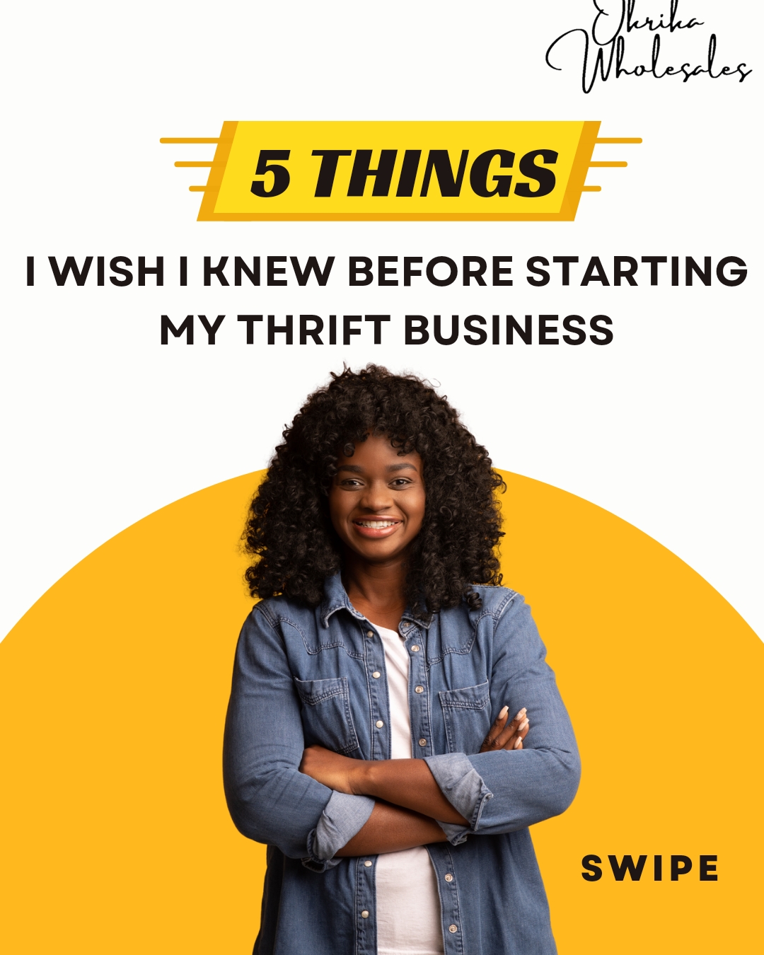 5 things i wish i knew before starting my Thrift business