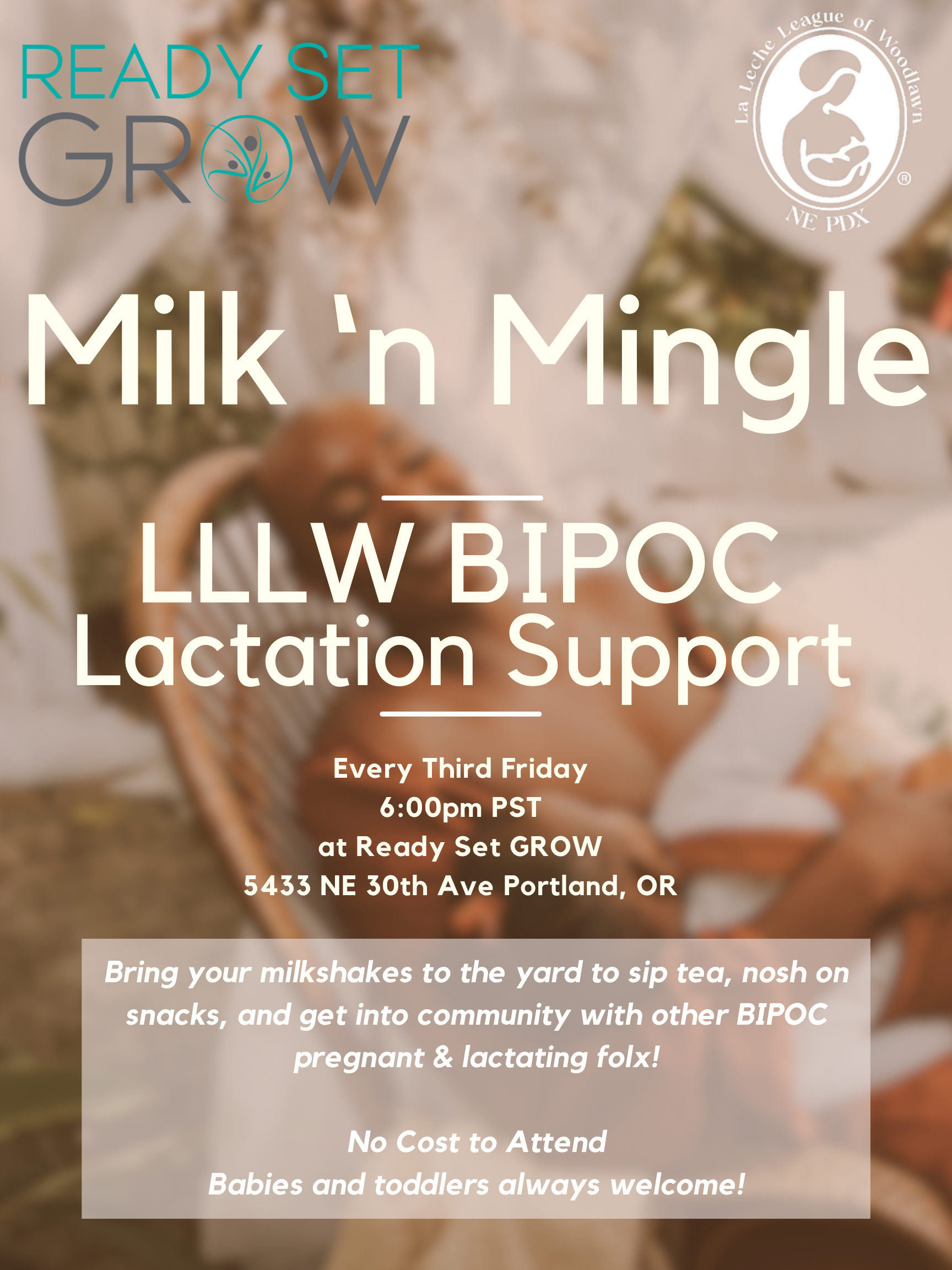 Milk n’ Mingle BIPOC Lactation Support Group 