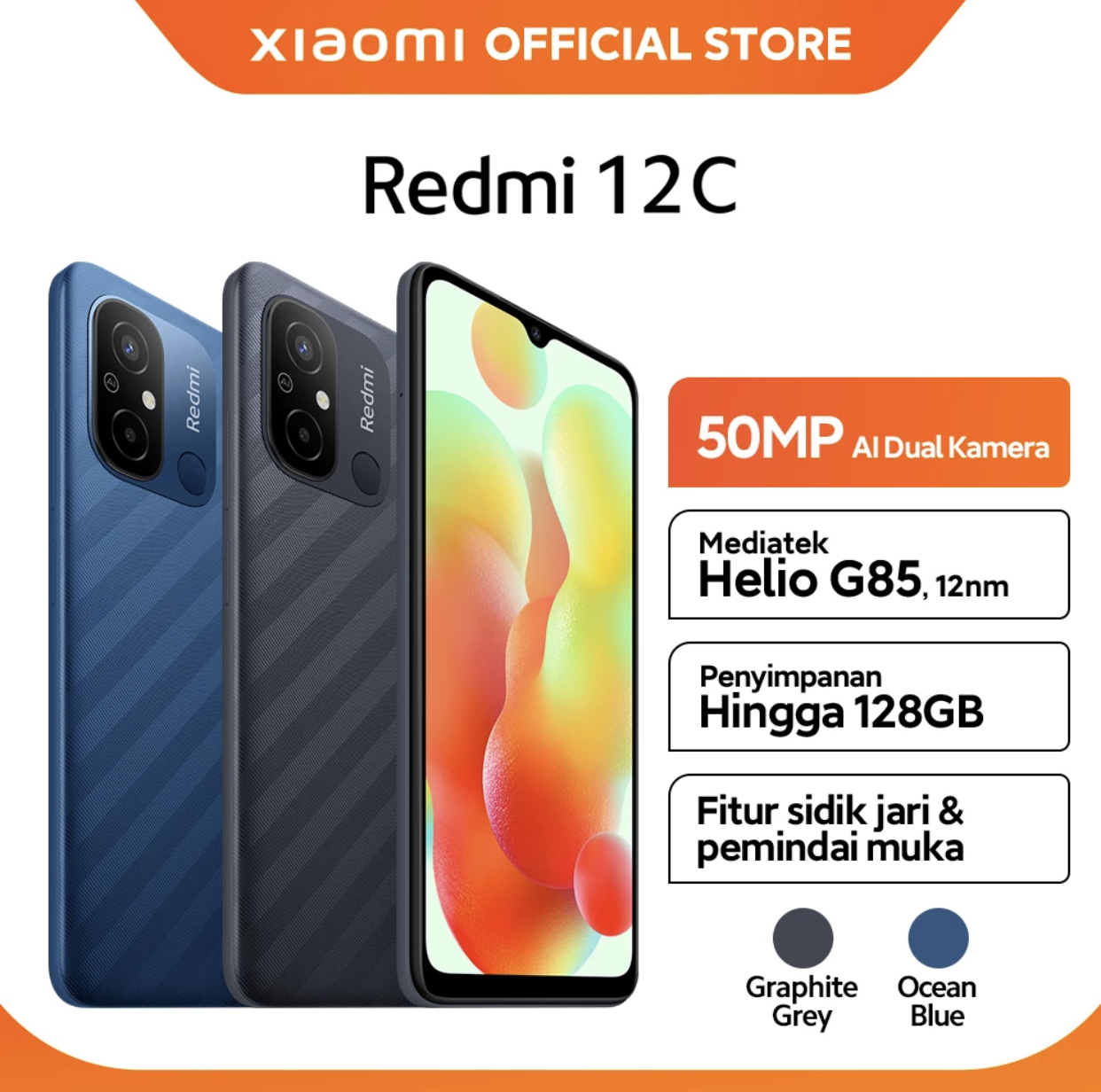 5. Xiaomi redmi 12C