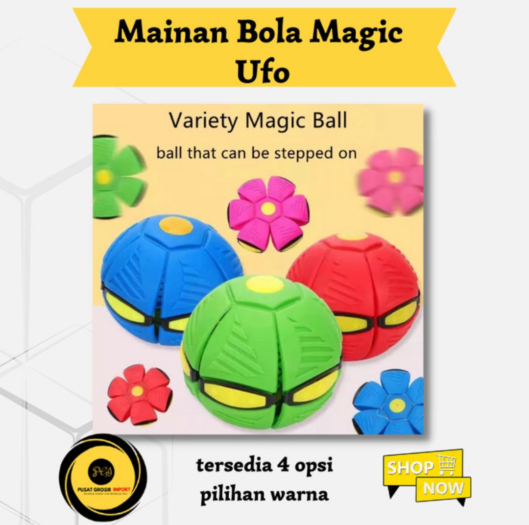 #231 Mainan bola ufo magic