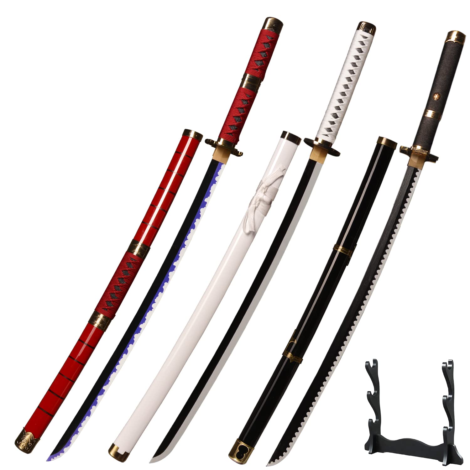 3pc Set Zoro Replica Swords