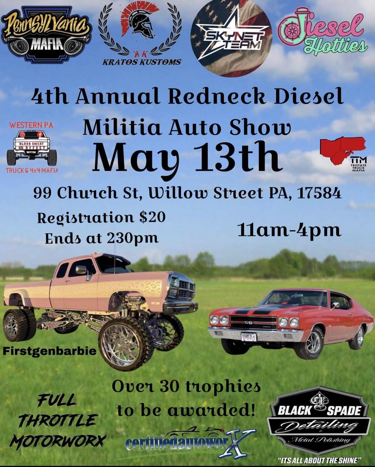 May 13th - 4th Annual Auto Show