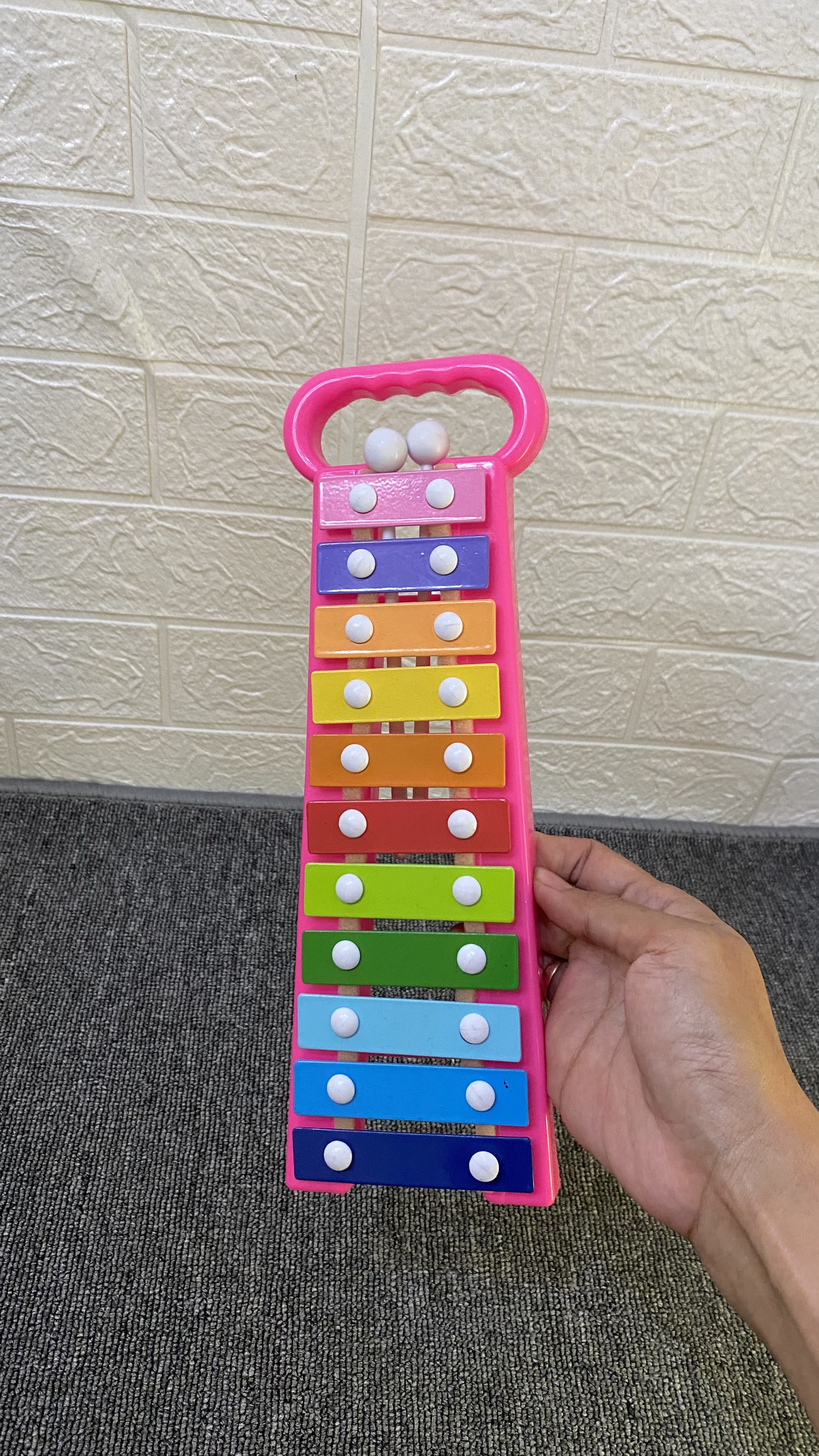 25. Mainan edukasi xylophone
