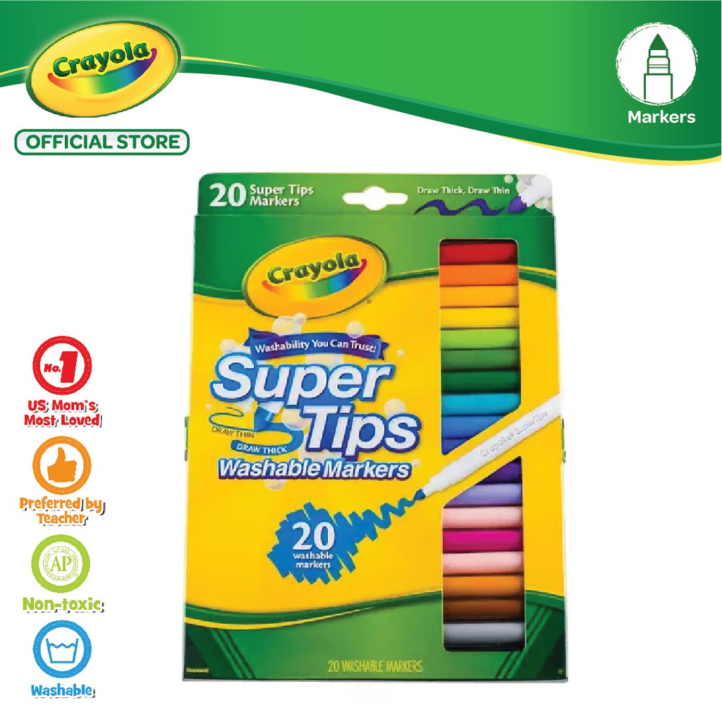 32. Crayola supertips