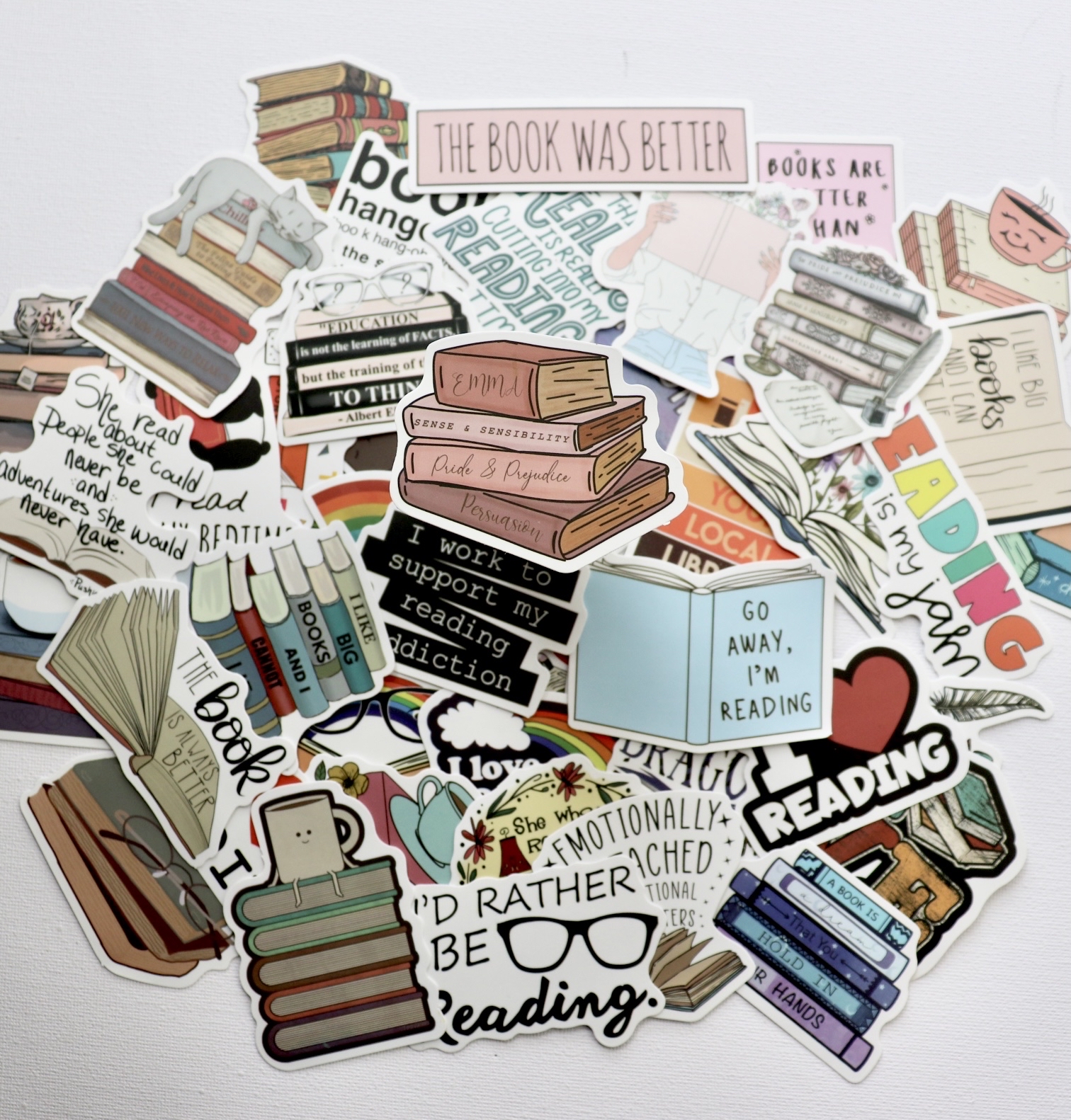 Books sticker sets