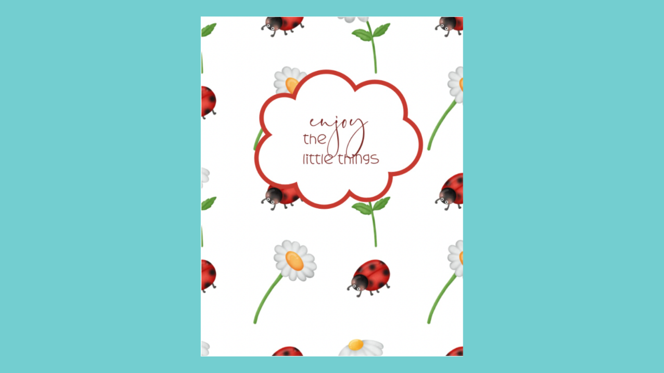 Enjoy the Little Things - Ladybugs
