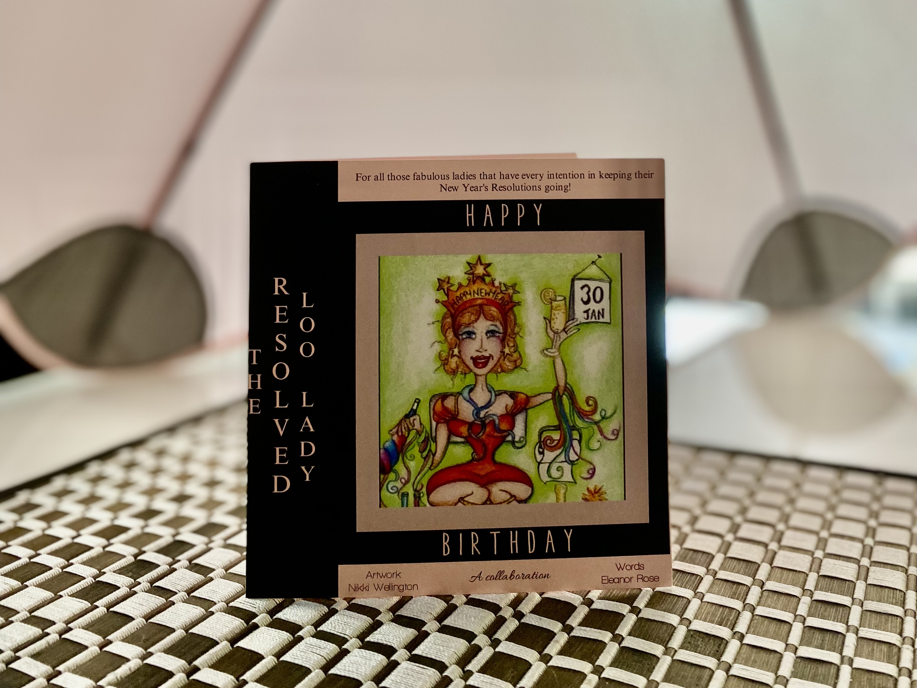 THE RESOLVED LOO LADY HAPPY BIRTHDAY CARD