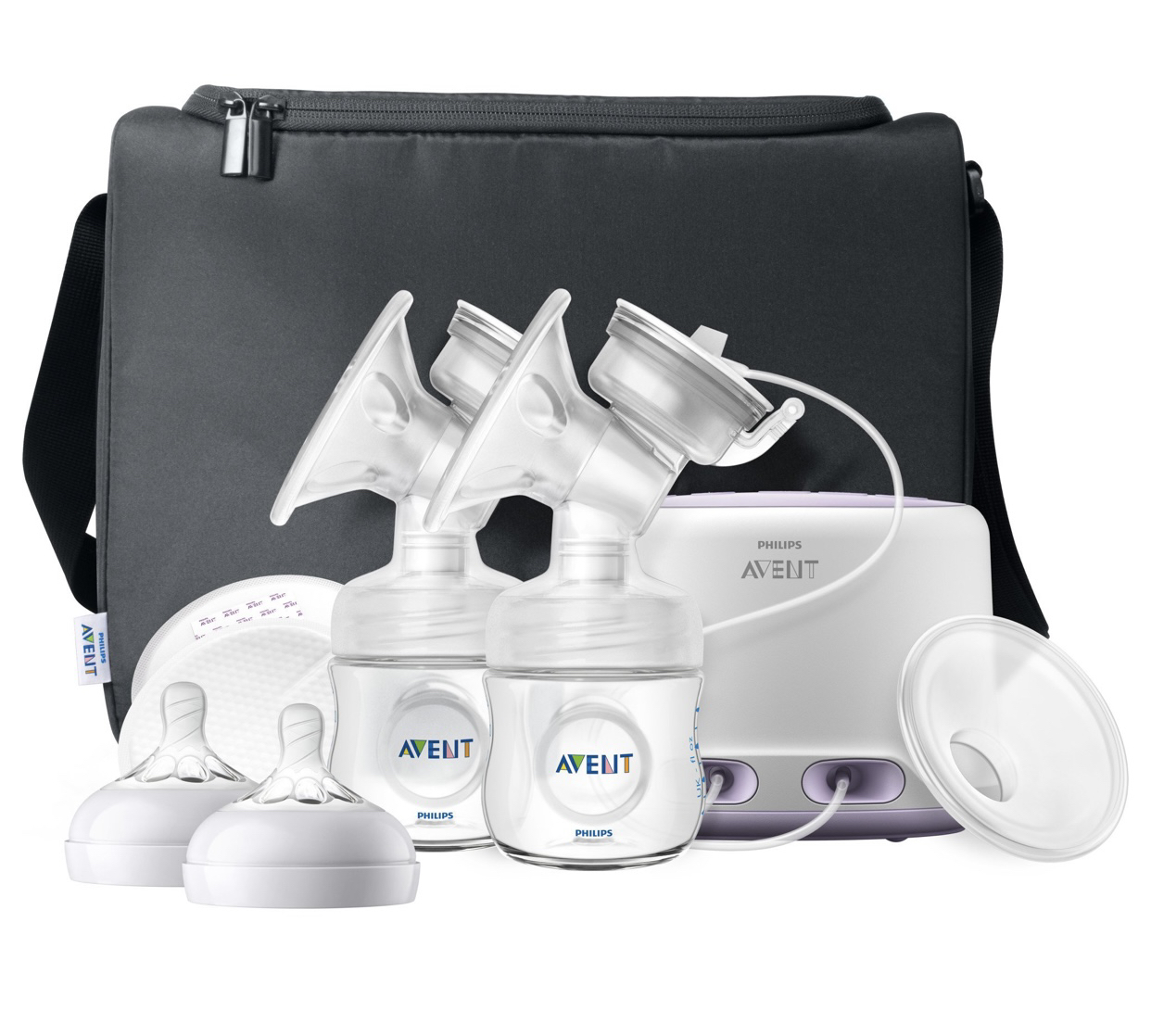 Bolsas de almacenamiento de leche materna, 100 unidades (2 paquetes de 50  bolsas) con doble cierre de cremallera y conveniente boquilla de vertido