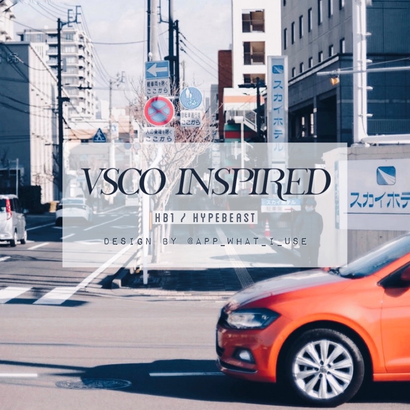 VSCO Inspired щбЮVSCOшЙ▓шк┐[HB1]
