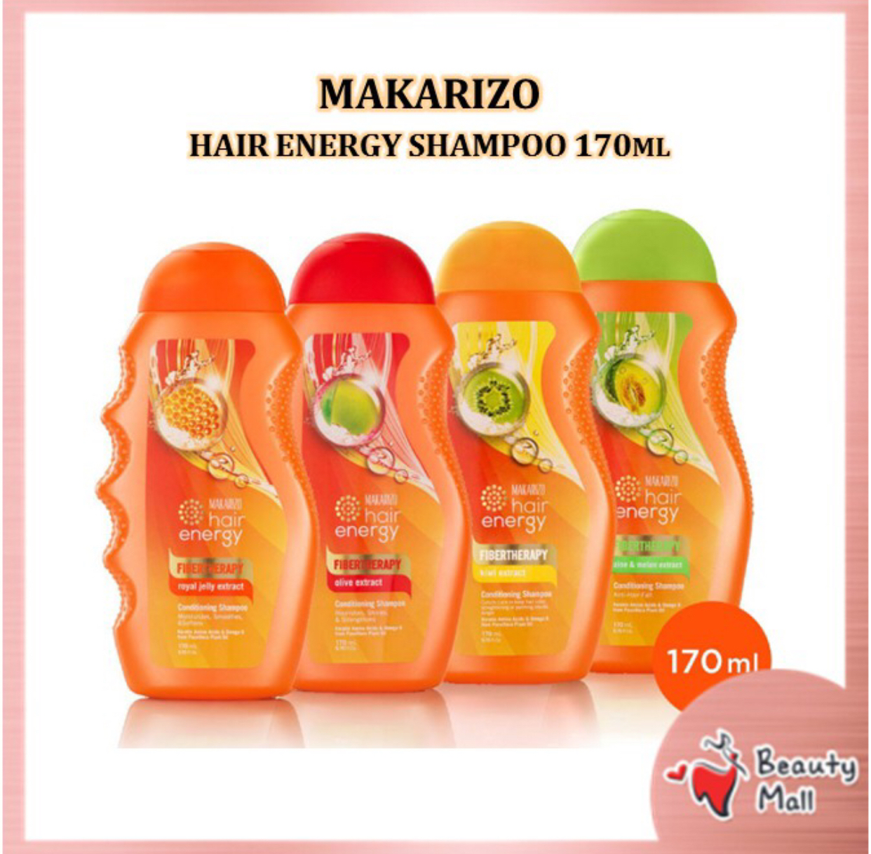 3. makarizo hair energy shampoo - 19rb