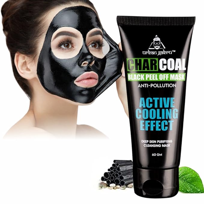 #5 Charcoal Face Mask Removes Blackhead, Acne and Pimple 