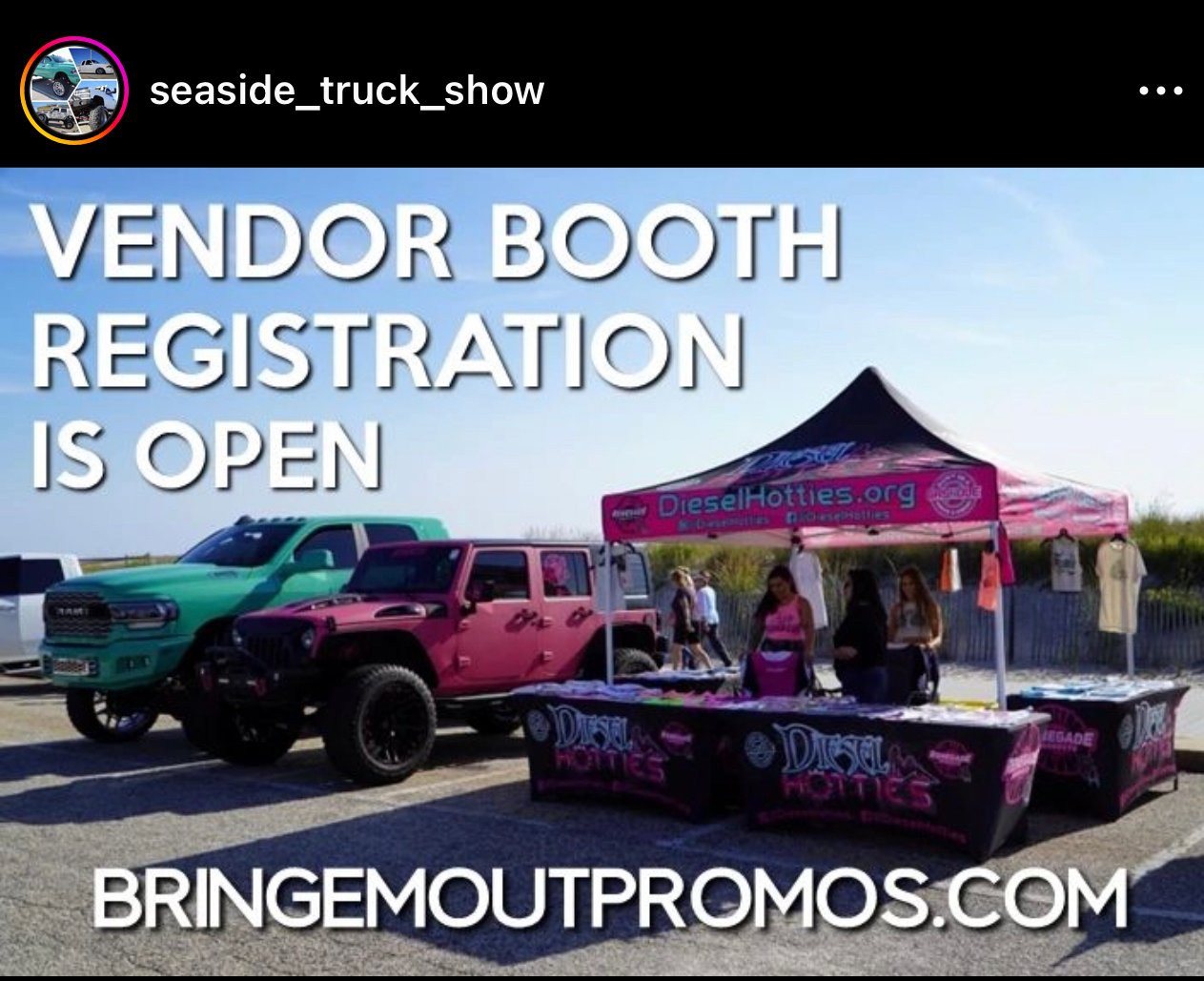 May 6th- Seaside Truck show