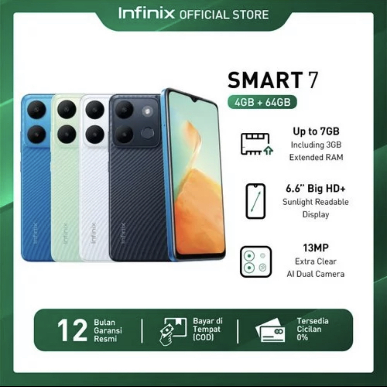 5.5 . Infinix smart 7
