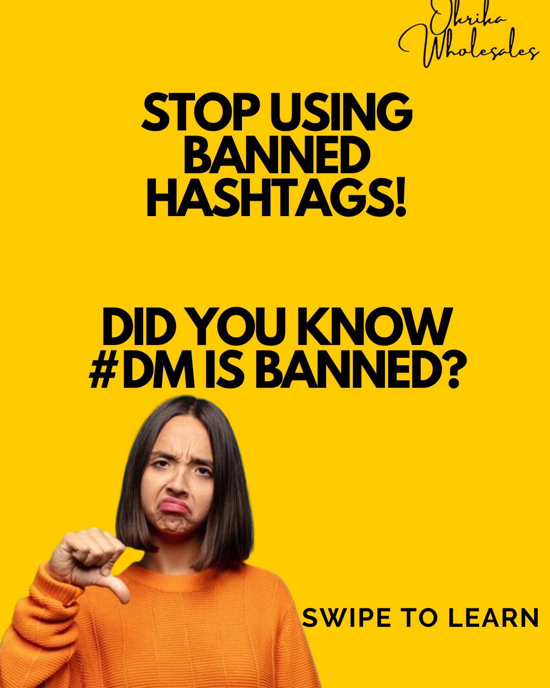 Stop using banned hastags!!!